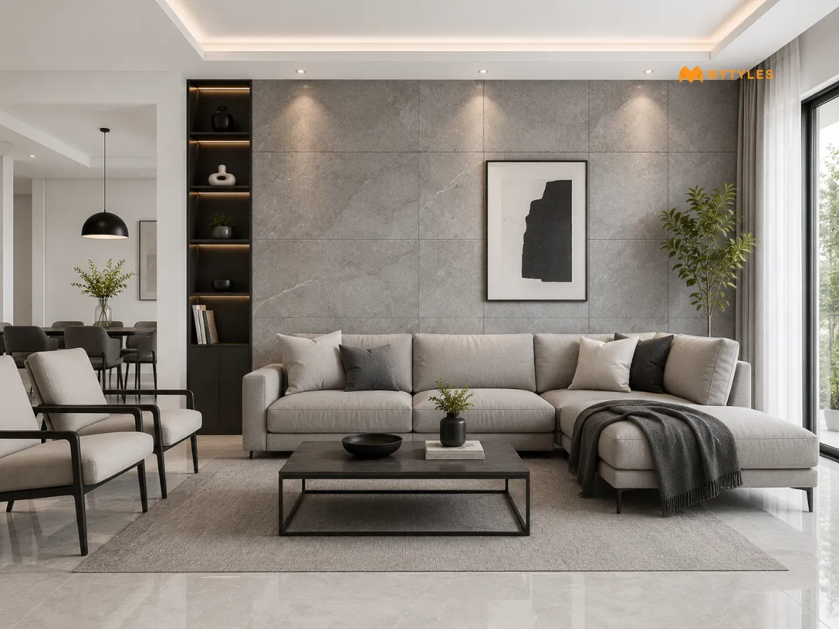  Grey Stone and Crisp White